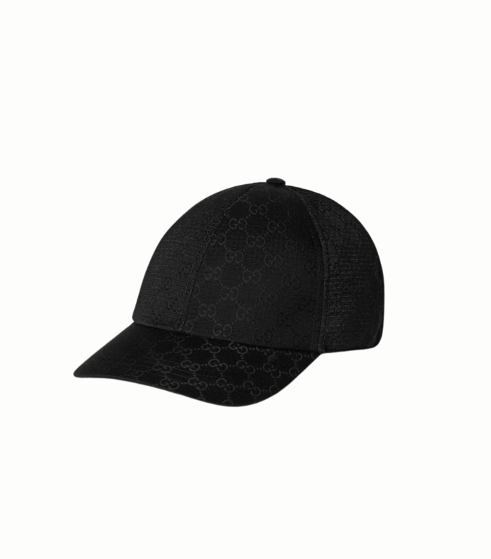 Casquette en toile GG - Black
