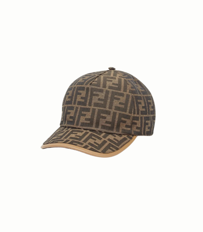 Casquette Jacquard FF Brun