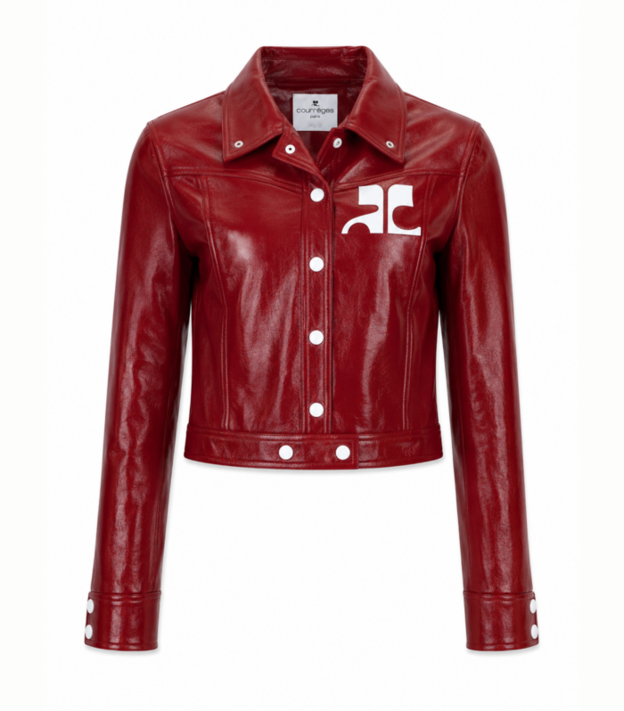 Veste similicuir Red