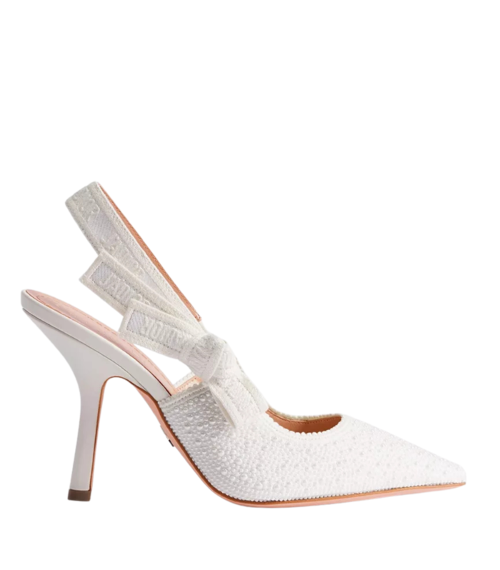 Talons Slingback White