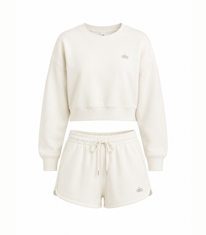 Ensemble short White