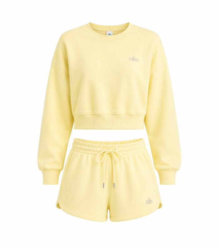 Ensemble short Yellow