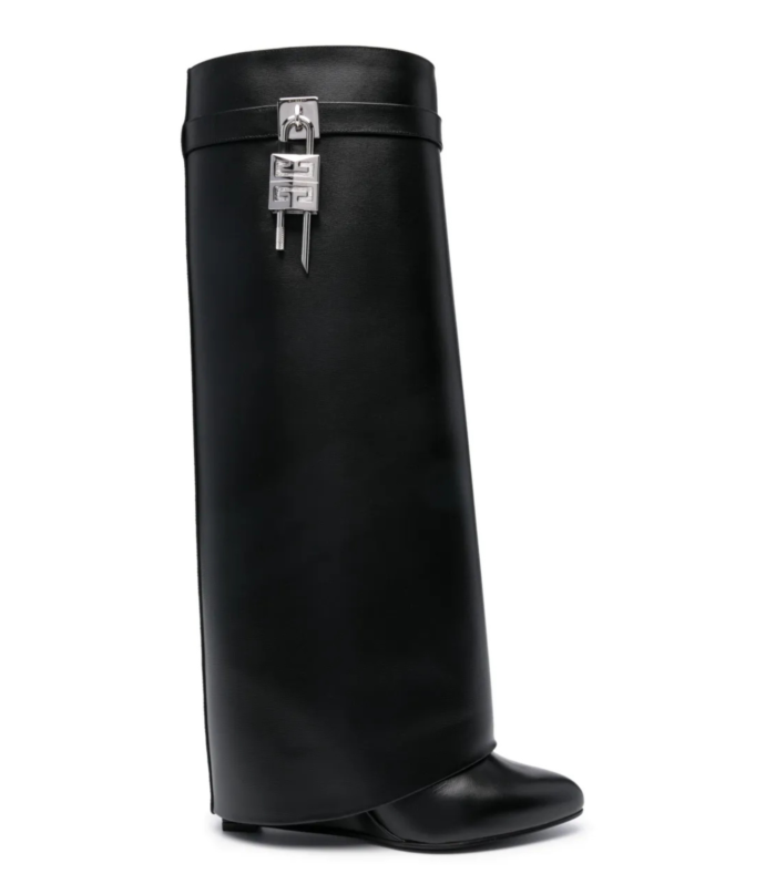 Bottes Black and Cream