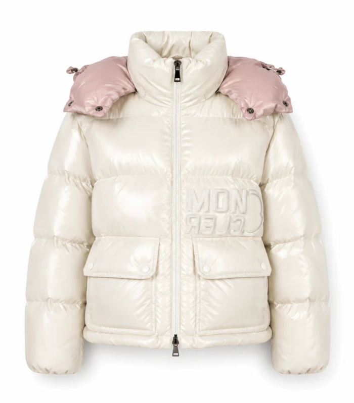 Doudoune White and Pink