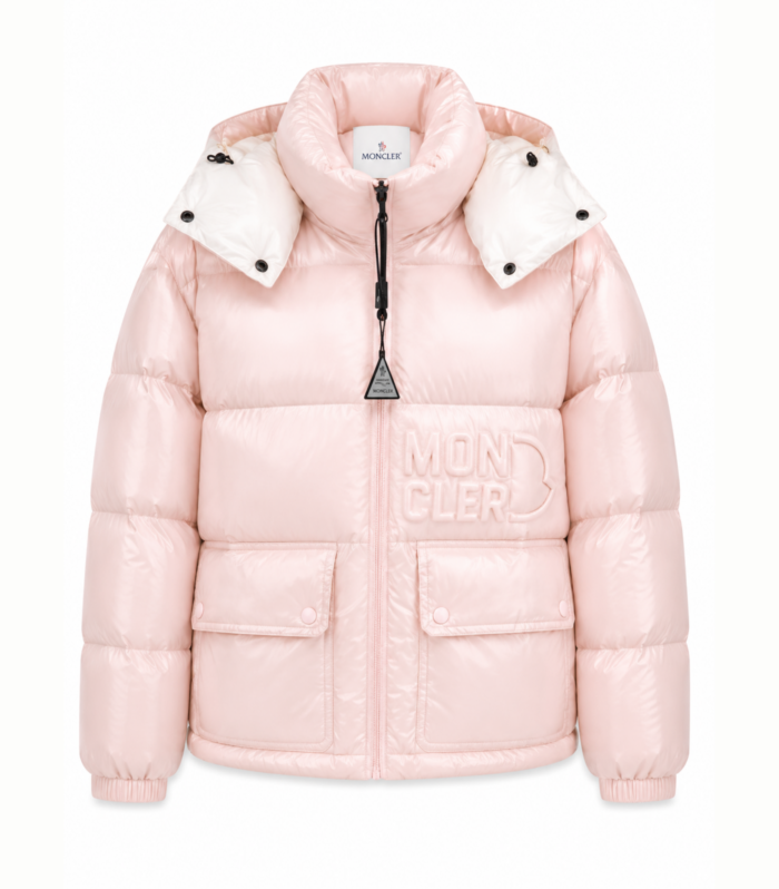 Doudoune Pink and White
