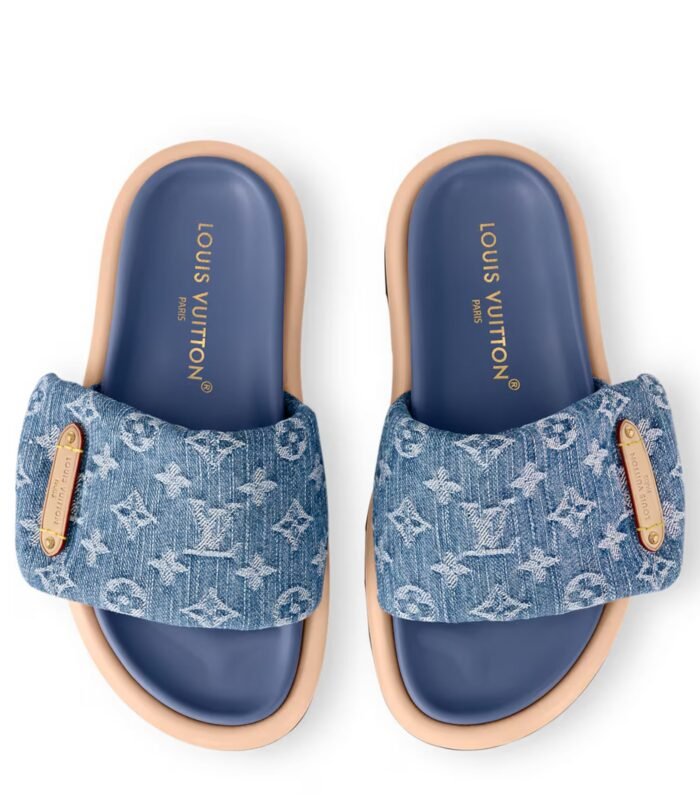 Claquettes Pool Pillow Denim